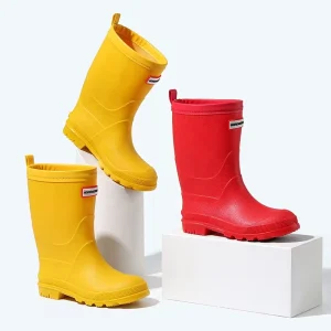 Children’s Rain Boots Super Anti-Wearable Wear-resisting Durable Unisex Waterproof Non-slip Custom Rubber Boots