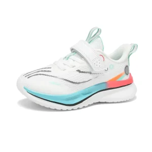 Children’s Road Running Shoes Jogging Boy’s Girls’ Hook & Loop Sneakers Track Trail running Shoes Running Minima Canvas Air Mesh