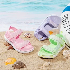 Children’s Sandals Anti Slip Soft Sole Thick Wear-resistant Sole Open Toe Lightweight Beach Shoes Children’s Sports Sandals