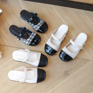 Children’s Sandals Baby Retro Popular Slippers Summer New Style Korean Edition Slippers