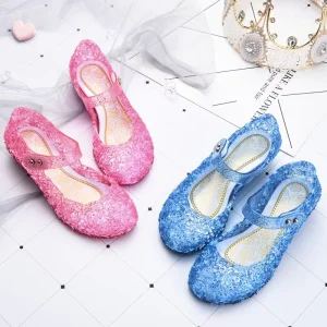 Children’s Sandals Spring Summer Girls’ Princess Shoes Crystal Baby’s Sandals