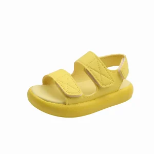 Children’s Sandals Summer Candy Color Girls Baby Shoes Soft Bottom Boys Beach Shoes