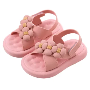 Children’s Sandals Summer Girls’ New Soft Sole Anti slip Cute Sandals