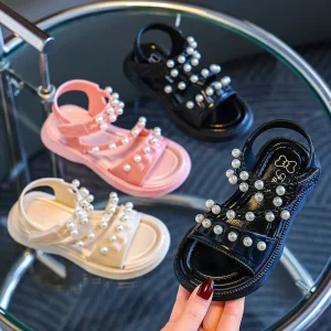 Children’s Sandals Summer Season Girls and Boys Fashion Non slip Soft Bottom Baby Kids Shoes
