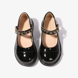 Children’s School Shoes Black Children’s Girls Students Shoes