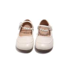 Children’s Shoes Solid Color Princess Leather Shoes with Soft Sole Mary Jane Small and Medium sized Children’s Shoes