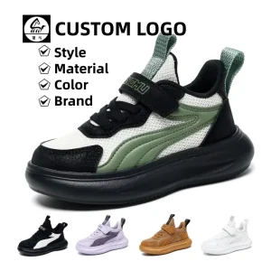 Children’s Shoes Sports Lightweight Kids Shoes Mesh Breathable Non-slip Comfortable