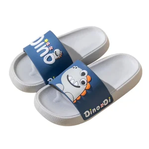 Children’s Slippers Cartoon Mushroom Non slip Soft Bottom Bathroom Cute Summer Slippers for Baby Boys and Girls
