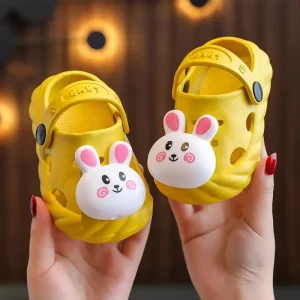 Children’s Slippers Summer Indoor Home Anti Slip Baby Girl and Boy 1 2 Years Old Sandals Socks