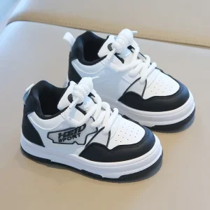 Children’s Sneakers High Top Board Shoes Boys Girls Shoes