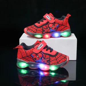 Children’s Sneakers SpideR Boys Casual Shoes Spring Summer New Breathable Student Shoes KidsCasual Shoes for 1-12 Y