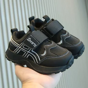 Children’s Sneakers Spring Autumn Fashionable Comfortable Sports Casual Shoes Boys Girls Dad Made From Mesh Versatile Kids Shoes