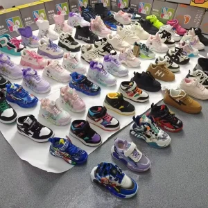 Children’s Sports Shoes Boys and Girls Casual Cotton Warm Shoes Mixed Children’s Sneaker