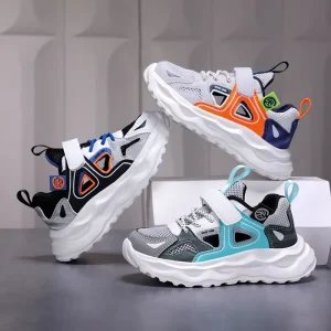 Children’s Sports Shoes Boys and Girls Casual Running Shoes High Quality Breathable Running Shoes