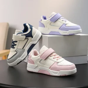Children’s Sports Shoes Boys’ and Girls’ Casual Sports Shoes Breathable Running Shoes