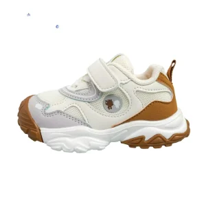 Children’s Sports Shoes Breathable Mesh Fabric Anti slip Lightweight Shock absorbing Toddler Shoes