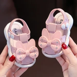 Children’s Summer Cute Beach Non Slip Sandals for Baby Girls Footwear Soft Infant Kids Shoes BPA Free Quick Dry Sandals