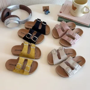 Latest Fashion Children’s Shoes Summer Beach Outdoor Daily Wear Casual Kids Toddler Boys Kids Toddler Girls Slippers