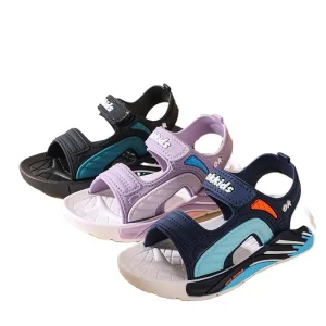 Children’s Summer Sports Sandals New Cute Cartoon Boy Non Slip Sandals Kids Student Outdoor Beach Sandals