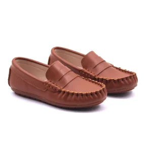 Children’s Toddler Girls Shabbos New Style Weekday Customized Kids School Shoes Loafer Leather Shoes