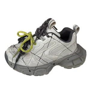 Children’s Trendy Ankle Velcro Dad Shoes Autumn Color-matching Sports for Boys Girls Casual Shoes