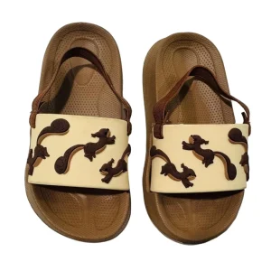 Children’s Unisex Lightweight Indoor-Outdoor Water-Resistant Sandals Anti-Slip Cute Design Breathable Shoes for Kids Summer