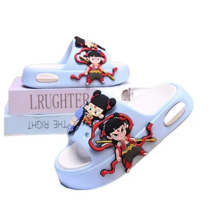Children’s Unisex Slippers Summer Winter Cartoon Anti Slip EVA Soft Sole Lightweight Indoor Outdoor Shoes