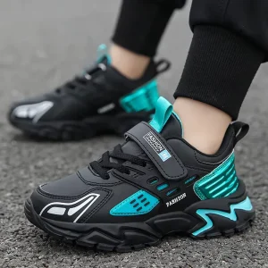 Children’s sports shoes breathable sports running shoes children’s flat shoes casual outdoor shoes