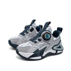Child’s New Basketball Footwear Autumn And Winter Leather Warm Casual Shoes Medium And Teenagers Children’s Sport Shoes Big Size