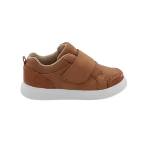 China Kids Boys Brown Ankle Sporty Breathable Genuine Leather Shoes Anti Skid Casual Toddler Shoes