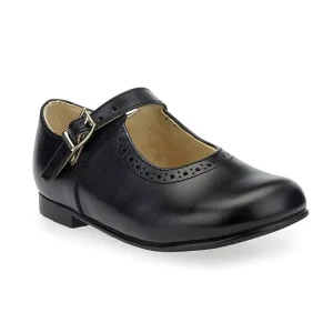 Choozii Genuine Leather School Shoe Boys Girls Uniform Mary Jane Kid Shoes Black Design Children Shoes
