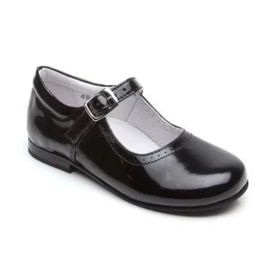 Choozii Mary Jane Style Kids Black Girls School Shoes for Children Kids Girls