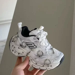 Chunky Dunky Shoe Kids’ Athletic Sneakers Lightweight Outdoor Walking Trainers for Boys & Girls Casual Fashion