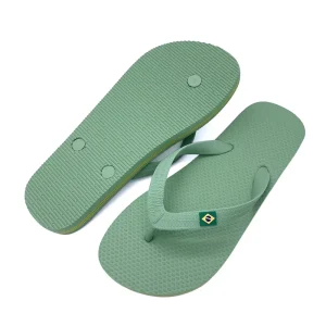 Classic Brazil Flags Flip Flops Summer Beach Slippers for Men Women Kids
