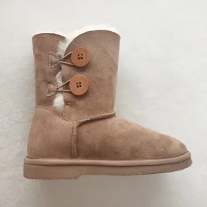 Classic Factory Price High Quality Australian Double Face Sheepskin Boots Winter Warm Real Fur Snow Boots