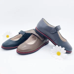 Classic Leisure High Quality 100% Genuine Leather Mary Jane Shoes for Kids