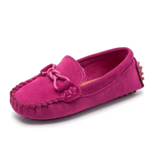 Classic Outdoor Children Boy School Party Shoes Soft Suede Leather Toddler Moccasin Children Loafers Shoes
