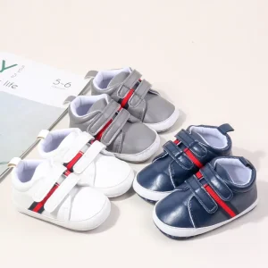 Classic Robust PU Autumn and Spring Outdoor Walking Casual Unisex Baby Shoes Toddler Orthopedic Shoes