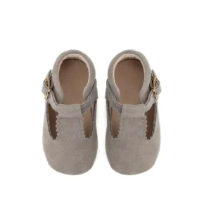 Classic Soft Sole Baby Girl Mary Jane T Bar Handmade Leather Shoes for Babies