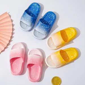 Colorful Cartoon Children PVC Shoes Fashion Outdoor Water Footwear for Boys and Girls Kids Slipper in Bulk