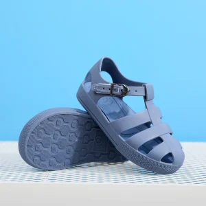 Colorful PVC Jelly Sandals Lightweight Comfortable Anti Slip Ankle & Bootie Children Summer Sandals Unisex