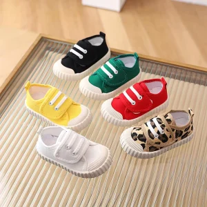 Colorful Toddler Designer Shoes for Children Kids Espadrilles Customized Classic Girls Canvas Sneaker Boys