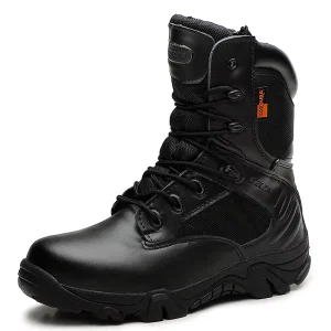 Combat Boots for Men Waterproof Hiking Boots Hunter Boots High Boot for Men Custom Leather Boot