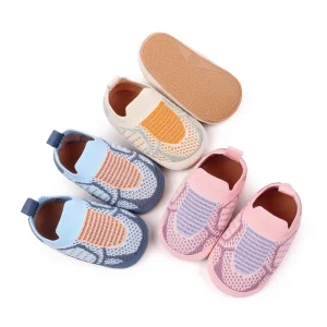 Comfortable Airy Stretchy Flexible Snug Stylish Slip On All Seasons Infant Shoes for Boys and Girls