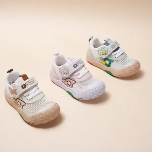 Comfortable Boys Girls Mesh Shoes Tiny Toddler Size Kids Mesh Shoes Custom logo Private Label Children’s Mesh OEM Walking Shoes