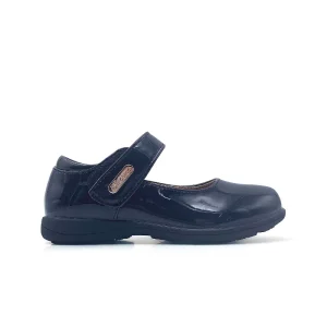 Comfortable Children Dress Shoes for Weddings Solid Girls Leather School Shoes Rubber Sole Black Shoes for Kids