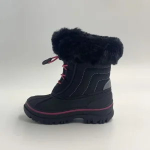 Comfortable Shock Absorbing PU Upper Artificial Plush Lining TPR Outsole Kids Duck Hunting Boots