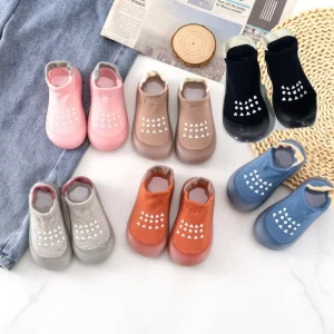 Comfortable Soft Sole Baby Toddler Sock Shoes 1-3Y Spring Autumn New Non-Slip Infant First Walker Indoor for Boys Girls