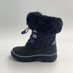 Comfortable Thermal PU Upper Plush Lining TPR Sole Waterproof Kids Duck Hunting Boots