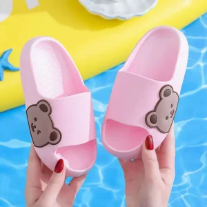 Cool Summer Indoor Slippers for Boys Girls Little Princess Non Slip Soft Soles for Babys Cool Slides